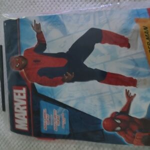 Marvel Spider-Man Men's Small 38-40 Costume - Red and Black Bought New